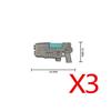 Building Blocks Characters Soldiers Military Accessories Guns Movie Peripherals Double-Sided Cloaks Helmets Swords Axes Toy Gift