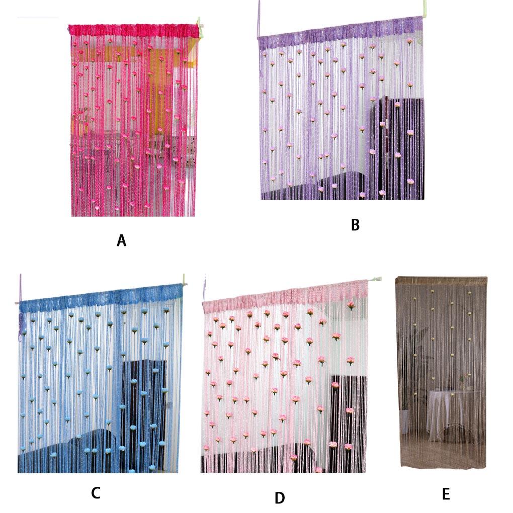 Fashionable Floral Curtains Adding Warmth And Elegance To Room Encrypted Door Curtains