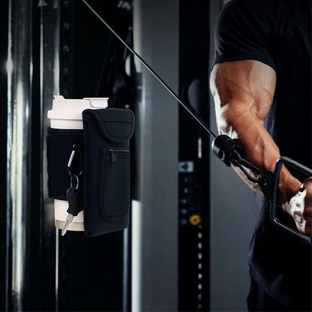 Magnetic Water Bottle Sleeve Pouch Multi Purpose Magnetic Bag Magnetic Water Bottle Bag for Gym Office & Travel China Mainland
