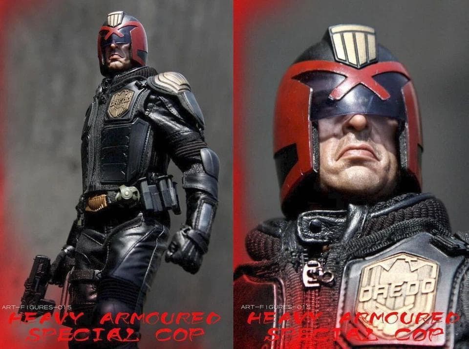 

[USED] Judge Dredd Karl Urban 1/6 scale figure
