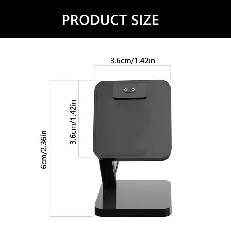 Power Adapter Charger Dock Bracket Base Suitable for Balance Smartwatch Magnetic Charging Station Platform Travel Use