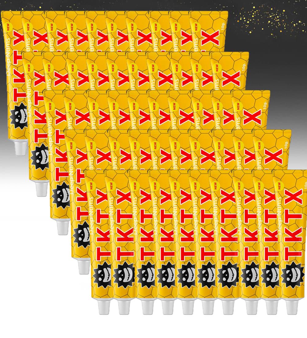 Сливк 10г местного анестетика 40% ТКТХ обезболивающий для желтого цвета геля искусства татуировки 50*10g жёлтый