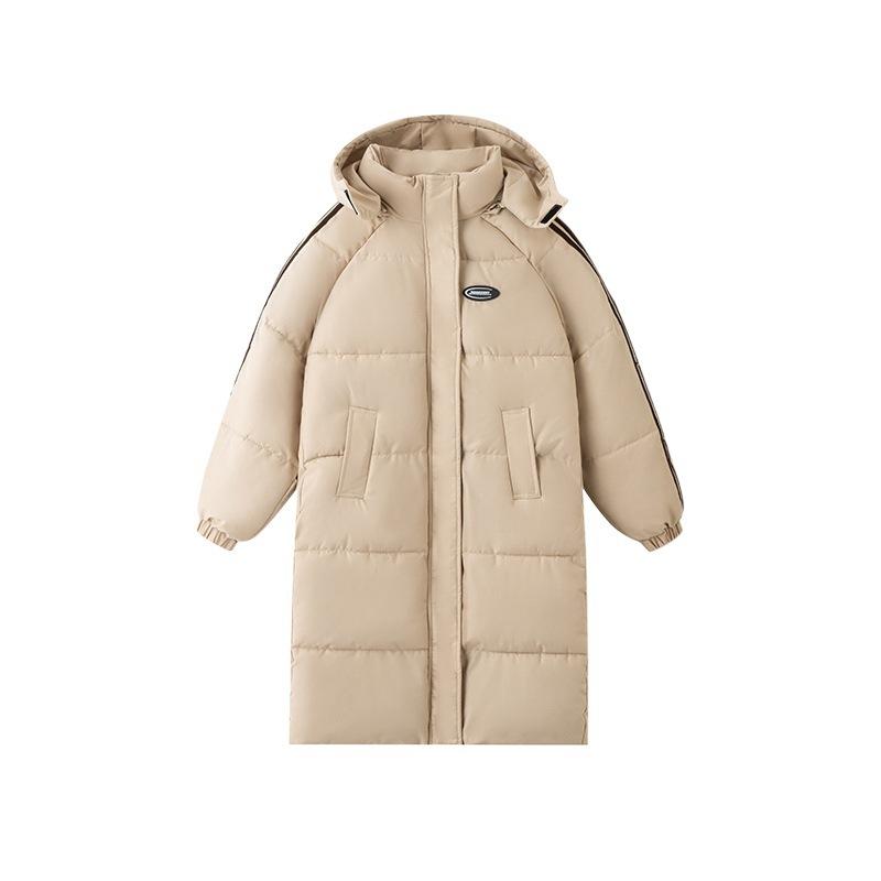 Couples Cotton-padded Jacket for Men and Women with Winter Extended Down Cotton-padded Jacket Loose Outdoor Padded Cold-proof Cotton-padded Jacket.