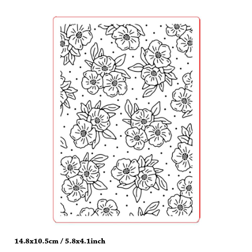 Embossing Folders for Card Making DIY Plastic Embossing Stencil Paper Card Decorating Mold for Scrapbook Photo Album DIY Craft