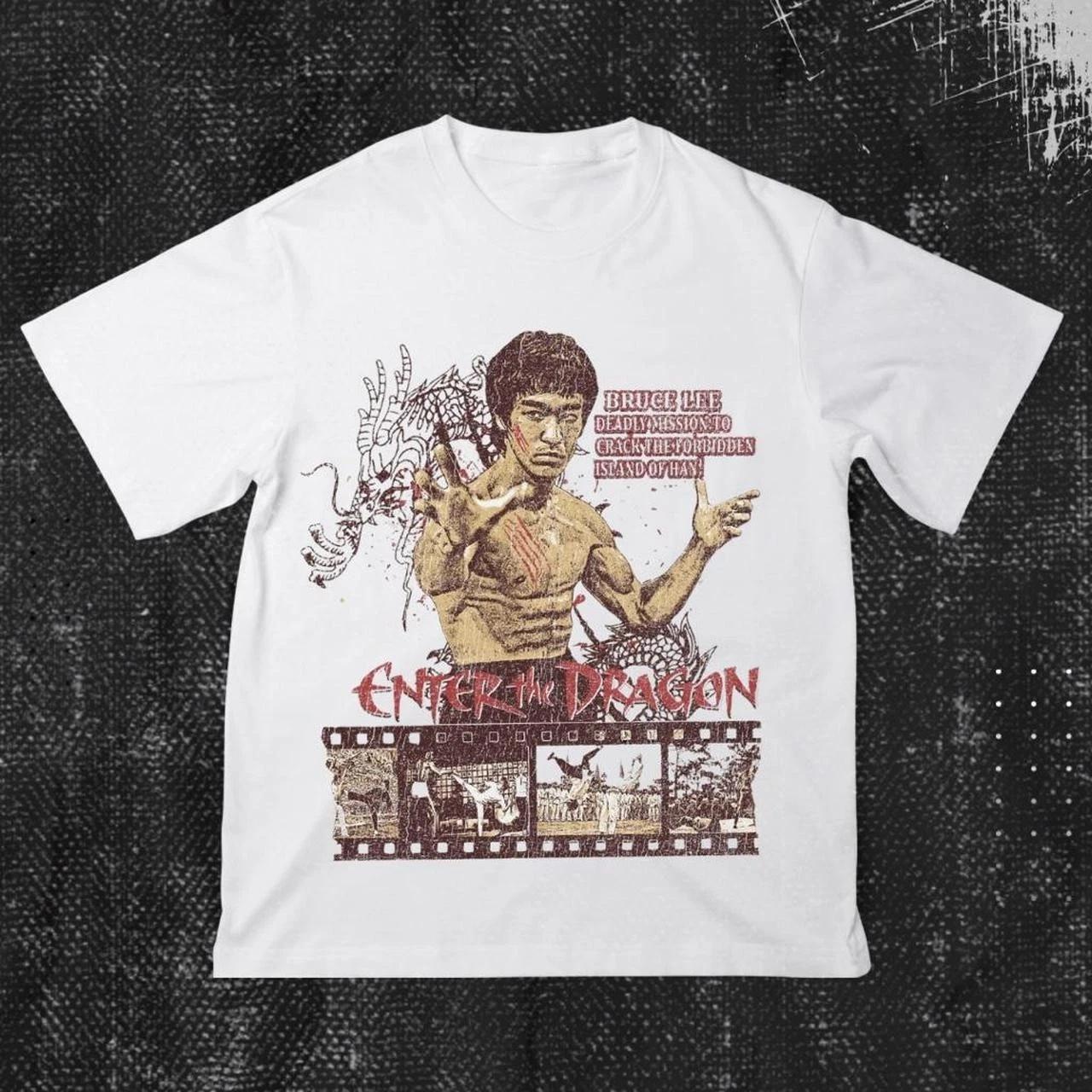 Bruce lee enter the dragon tshirt, vintage movie tshirt 4XL