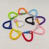 Holder ID Key Tags Stretchy Coil Luggage Tags Keyring Key Hooks Spring Keychain Bracelet Spring