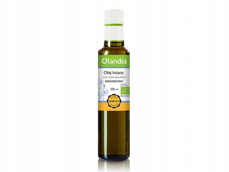 Unrefined linseed oil Olandia 250 ml BIO