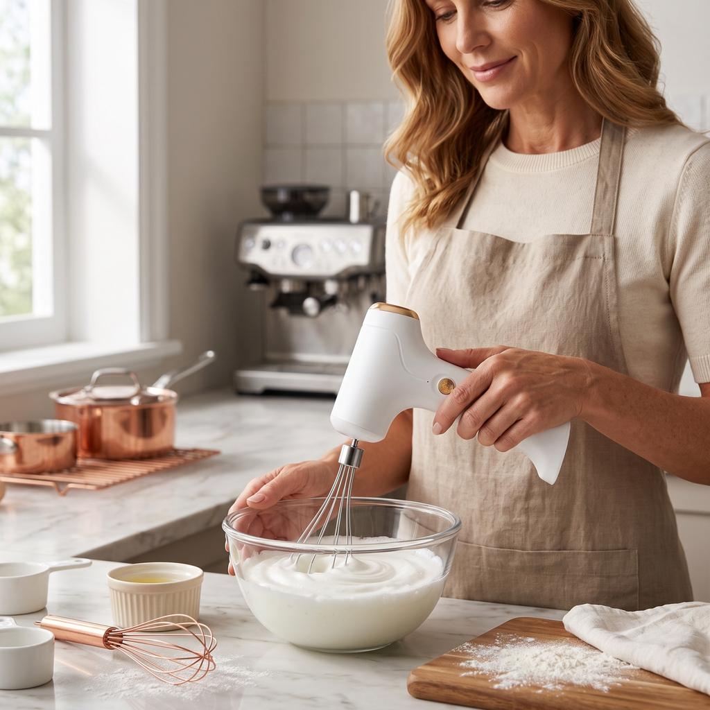 Single Single Beater Hand Mixer for Baking and Everyday Kitchen Use