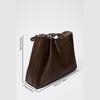 CLIP-TOTE-TASCHE, Modische Henkeltasche, Einfache einfarbige Umhängetasche, Luxuriöse Design-Handtaschen für Damen