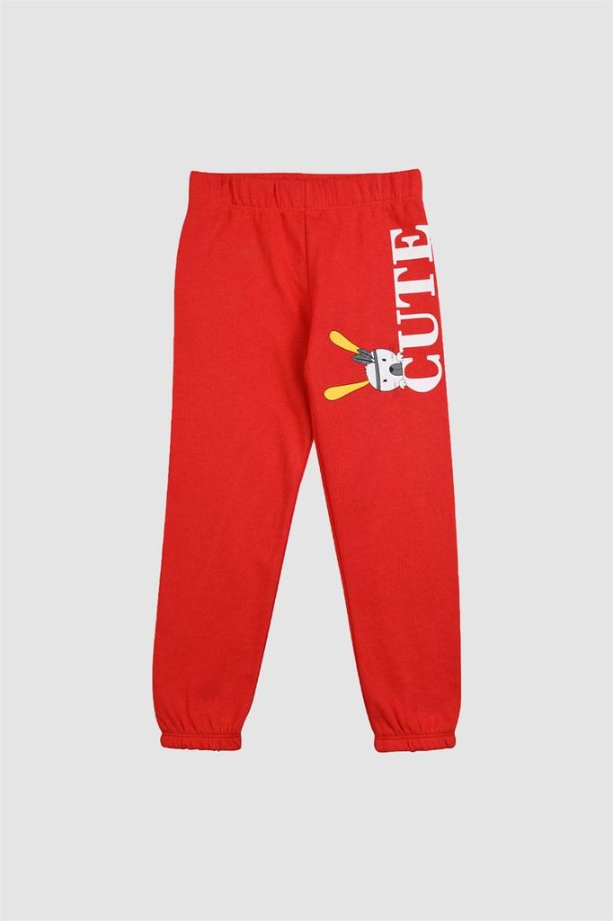 Carini Pantaloni da Tuta Rossi per Ragazze