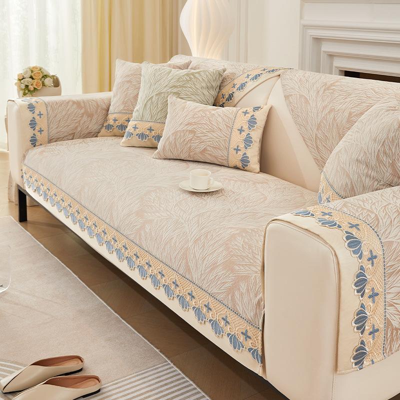 New Chenier Light Luxury Sofa Cover Four Seasons Universal Sofa Towel Simple High-End Non-Slip Sofa Cushion