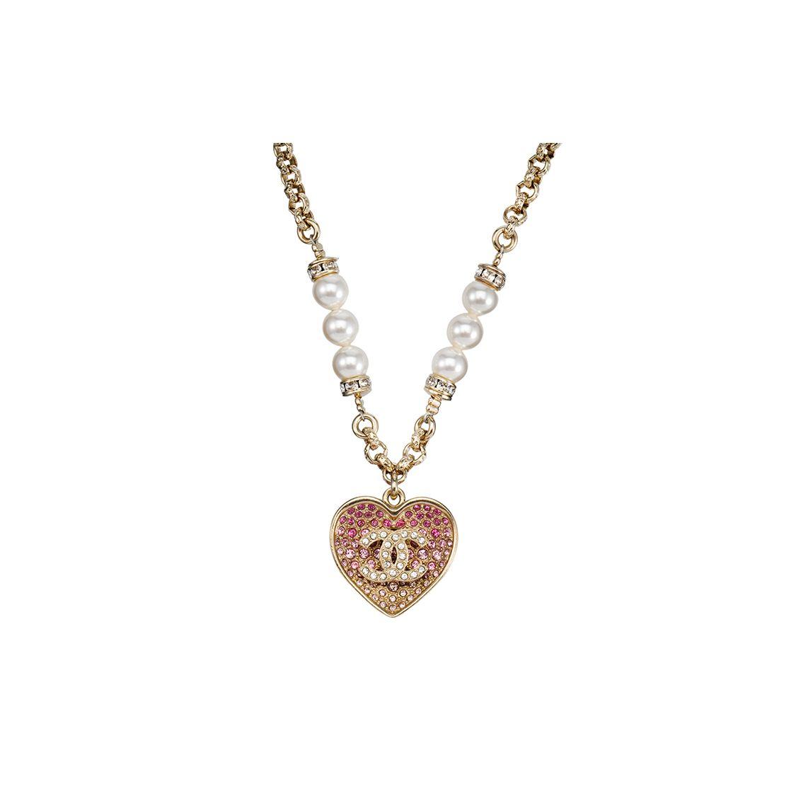 

Chanel CC Fashion Trendy Exquisite Metal Necklace Women necklace Gold ABA395-B10533-NN151 Box+Padding Board,F,Gold