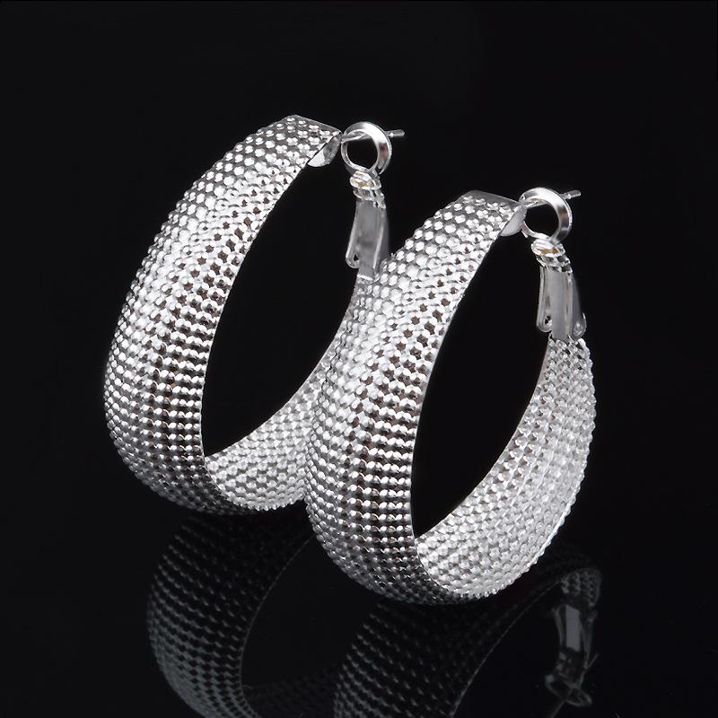 Fashion   Copper Hoop Earrings For Women Pretty Classic Retro Ethnic Style Holiday Gifts Party Wedding Jewelry
