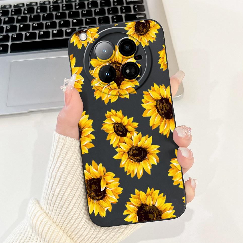 For Infinix Zero 40 4G 5G Back Cover 6.78" On Infinix X6860 X6861 Capa Flower Butterfly Women Fashion Phone Case Liquid Silicone