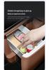 Compatible Anti-Slip Silicone Mat for 26 Models of Leapmotor D19 Refrigerator Storage Box
