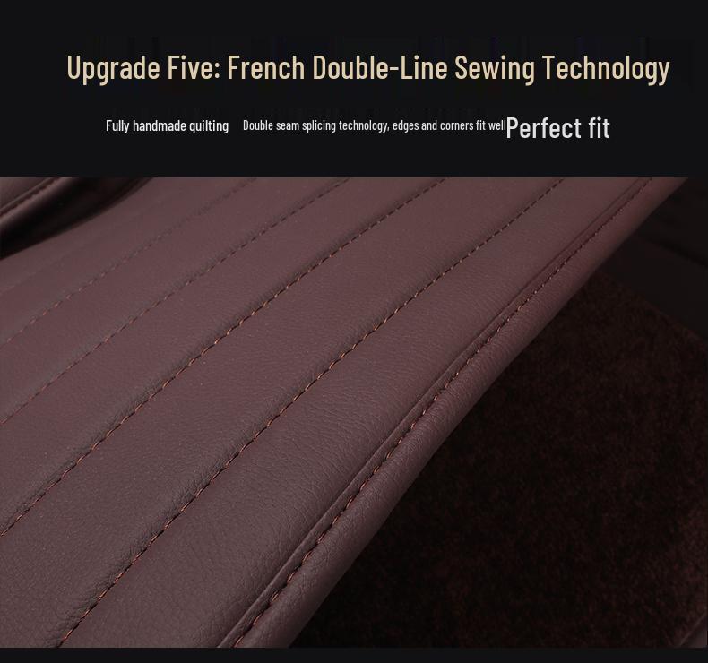 2025 Hongqi H5 HS5 EQM5 H9 HS3 H6 HS7 Echtleder Vollständige Umrandung Auto Fußmatten