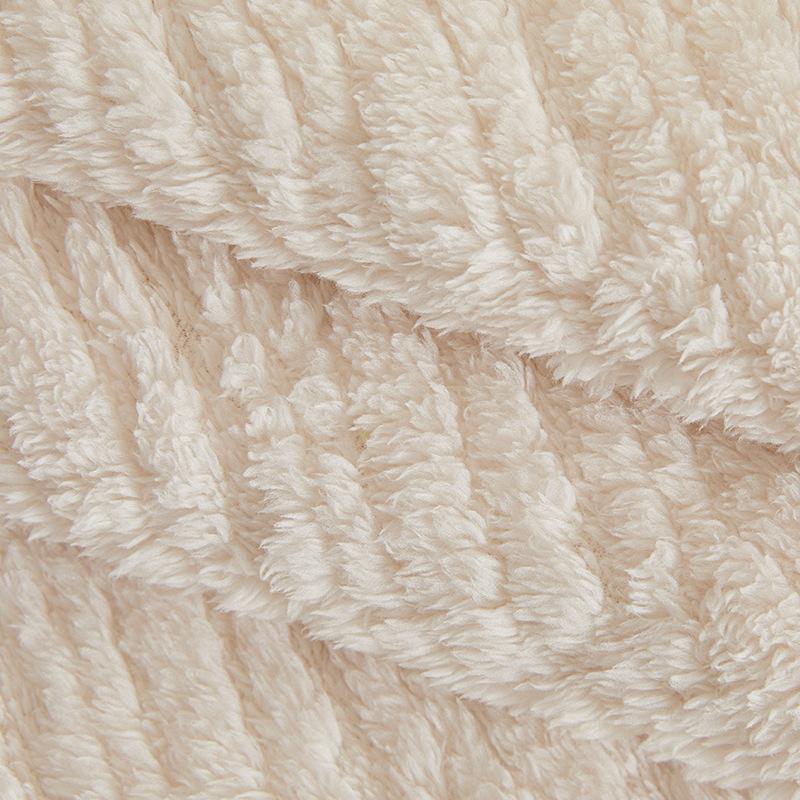 Sofa Cushion Winter Plush Cushion Thickened Simple Modern Leather Sofa Cover Cover Cloth Three Seats and One Chaise