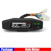 Universal LCD Digital Motorcycle Meter Speedometer Odometer RPM Fuel Meter LCD Digital Gauge Turn Signal Light for All Motor