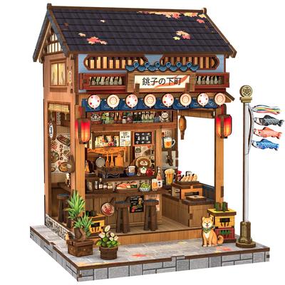 CuteBee Book Nook Casa de Bonecas Casa em Miniatura Quebra-Cabeça de Madeira com LED 3D Presente Perfeito para Iniciantes e Alunos do Ensino Fundamental Kit, Kit, Luzes Embutidas,