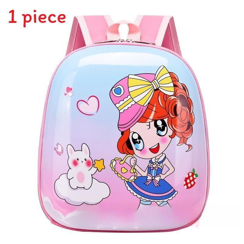 Cat Marshal Chase Dinosaur Unicorn Cartoon Printed Backpack Children