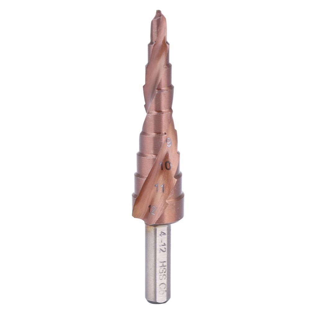 High Speed Steel M35 Hole Opening Tool Cobalt Coating Hole Reamer Pagoda Step Drill Bit  Large Bit