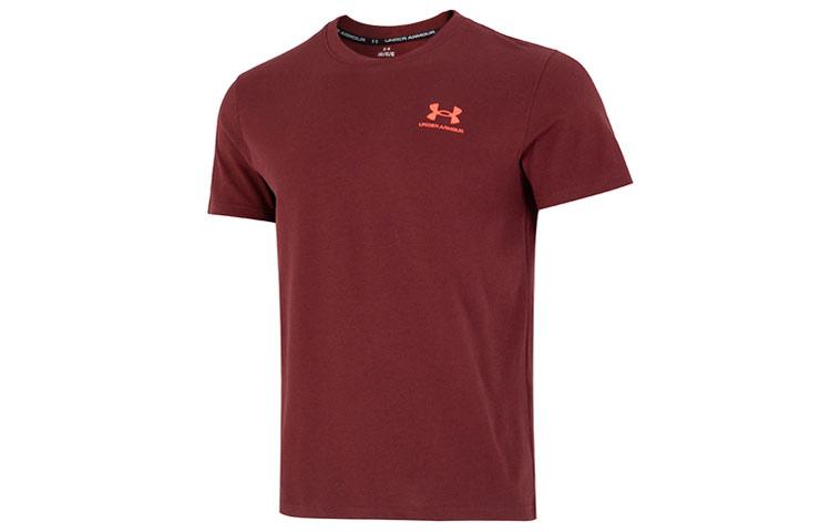Under Armour T Shirt Men s Burgundy 1373997-690 L