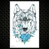 Tatuaje Temporare Colorate cu Lotus Pentru Femei Fete Flori de Trandafir Mehndi Autocolant Tatuaj Iasomie Bujor Tatuaje Impermeabile Artă Corporală Mână