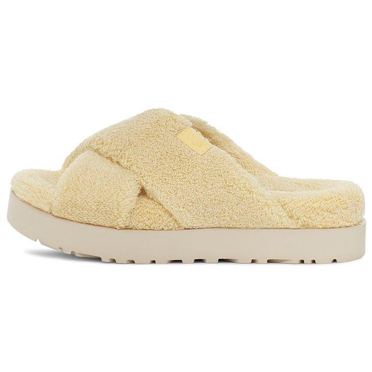 

UGG Замшевые клетчатые крестообразные модные сандалии Женские сандалии Банановый пудинг 1126385-BPDD 37