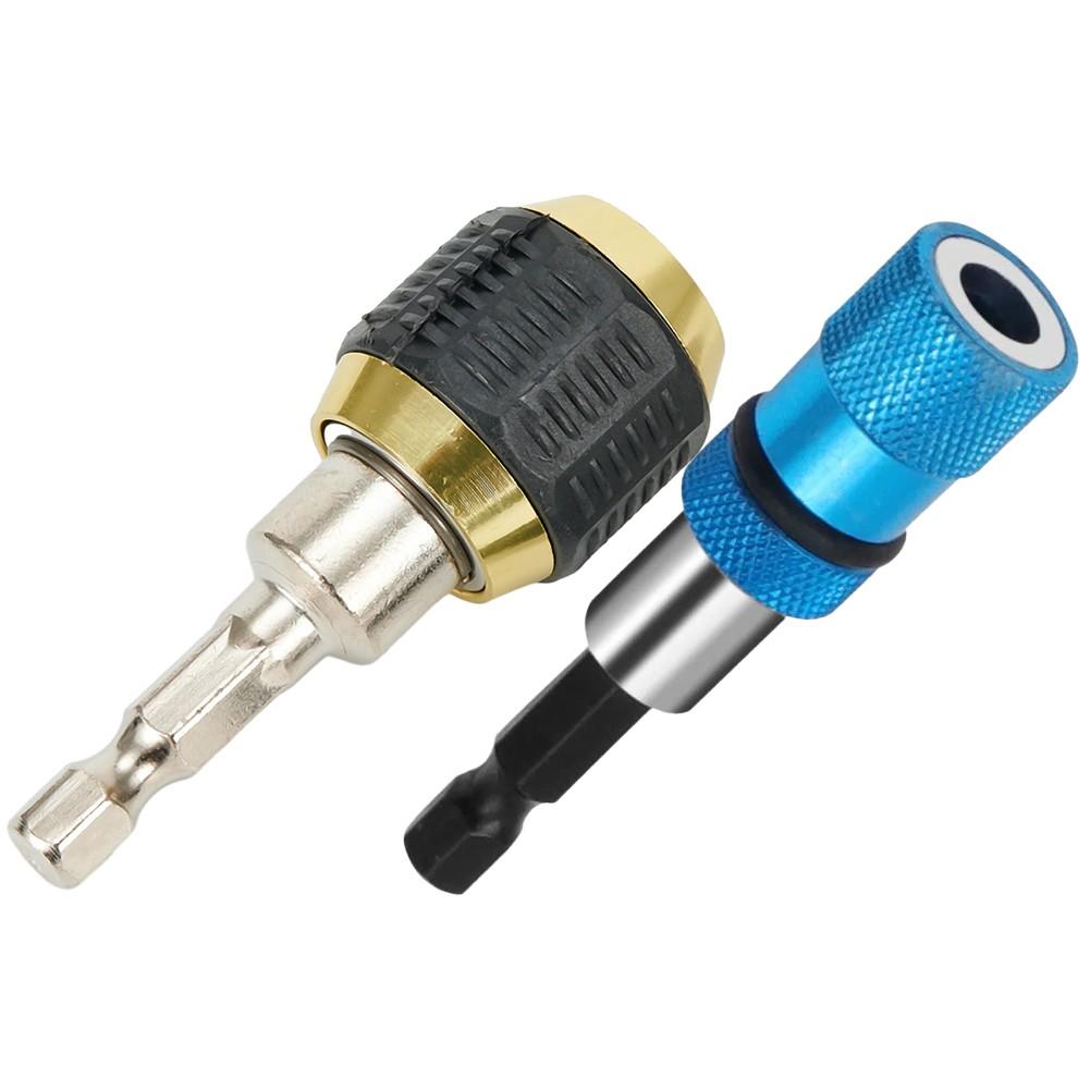 

Hex Shank Keyless Drill Chuck Quick Change Convertor Adapter