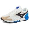 Mizuno Base Baseball Retro Low-Top Training Shoes Unisex Sneakers White Blue Brown D1GH220505