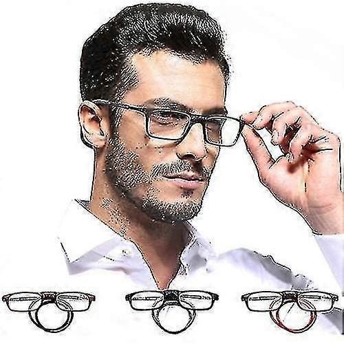 Magnetic Hanging Neck Glasses Portable Foldable Tr90 Reading Glasses For Men Women