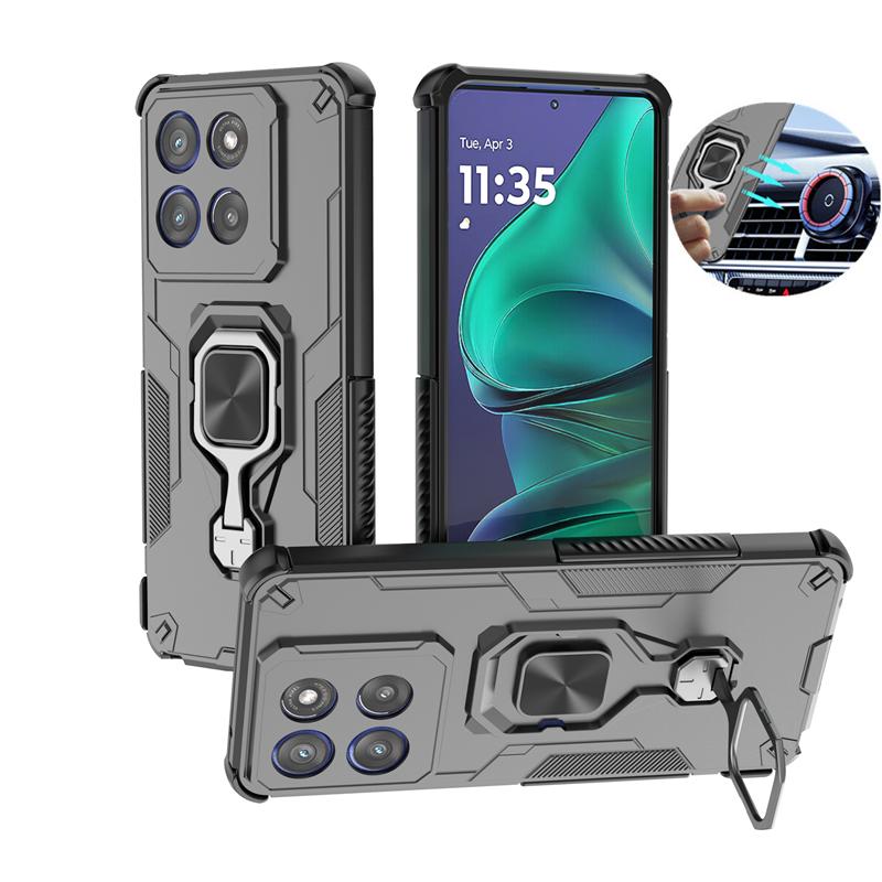 For Motorola Moto Edge 60 Stylus 5G Case Shockproof Magnetic Ring Holder Armor Case For Moto Edge60 Stylus Camera Protect Cover