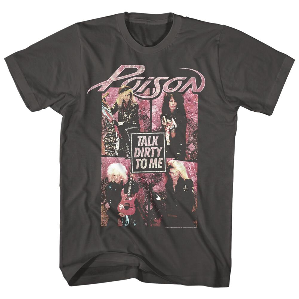 Poison Talk Dirty To Me Men T Shirt 80 Rock Band Merch XXL