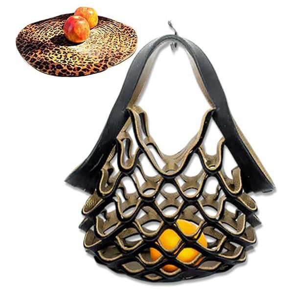 

Винтажная складная сумка-тоут из искусственной кожи, уличная портативная сумка из сетки с прорезями, уникальная сумка для покупок, женская сумочка, сумка через плечо чёрный