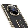 For Vivo X Fold 3 Fold 5 ultra Slim Leather Phone Case X Fold5 Original GKK Slim case Camera Protection case Cover Bag for Lens