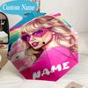 Custom Name Umbrella Top Singer Taylor Umbrella 8-Frame for Travel, Camping, Casual Lightweight Portable, Essential for Family Gifts