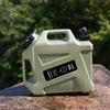 12L Outdoor Water Bin Large Capacity Portable Water Carrier with Detachable Faucet No Leakage for Camping Fishing Picnic Hiking