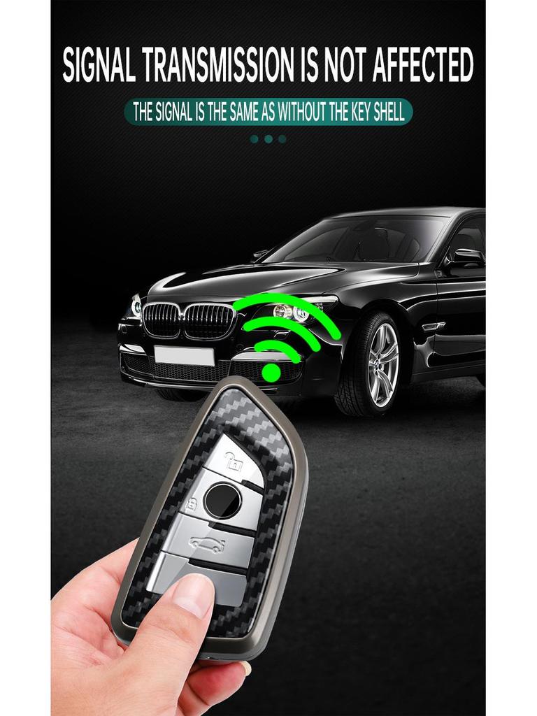 Compatible BMW Key Case for 1, 3, 5 Series, GT, X1, X3, X4, X5, X6, X7 Blade 530