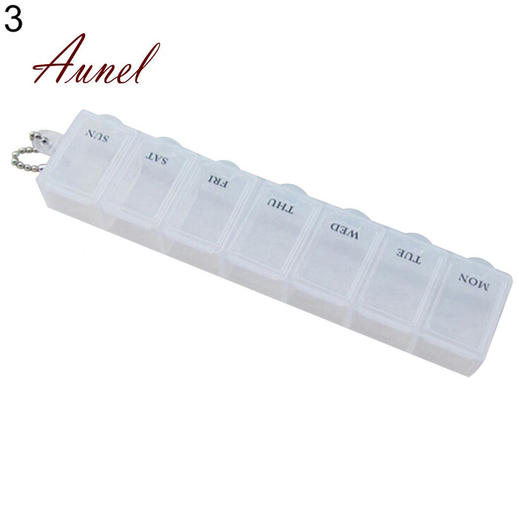 

Фантастический 7-дневный еженедельный медицинский держатель для таблеток, контейнер для хранения, коробка для таблеток