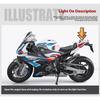 1/9 Scale BMW M1000RR S1000RR Racing Alloy Metal Diecast Motorcycle Model Simulation Hobby Collectibles Holiday Gifts for Boy Children