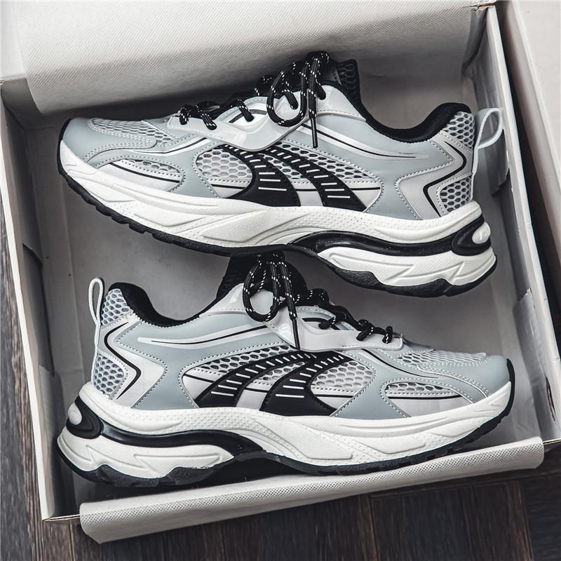 Sneakers men's new summer casual fashion trend sports running versatile student foreign trade dad shoes men