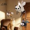Fun Interactive Toys for Multiple Cats Insect Cat Toy, Flapping Wings Mosquito Fly Touch Safe Soft Material Exercise Activated, Rechargeable Cockroach