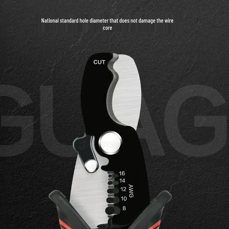Deli 7-Inch Double-Edged Cable Stripper