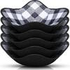 Geiserailie 5 Pieces Hot Bowl Holder Microwave Safe Bowl Cozies Multipurpose Heat Proof Plate Holder to Prevent Hand from Heat and Maintain Food Warm