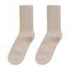 Thick Thread Wool Socks Pink Pile Socks Season Mid-Leg Socks Warm Thickened Fleece Winter Cashmere Stockings