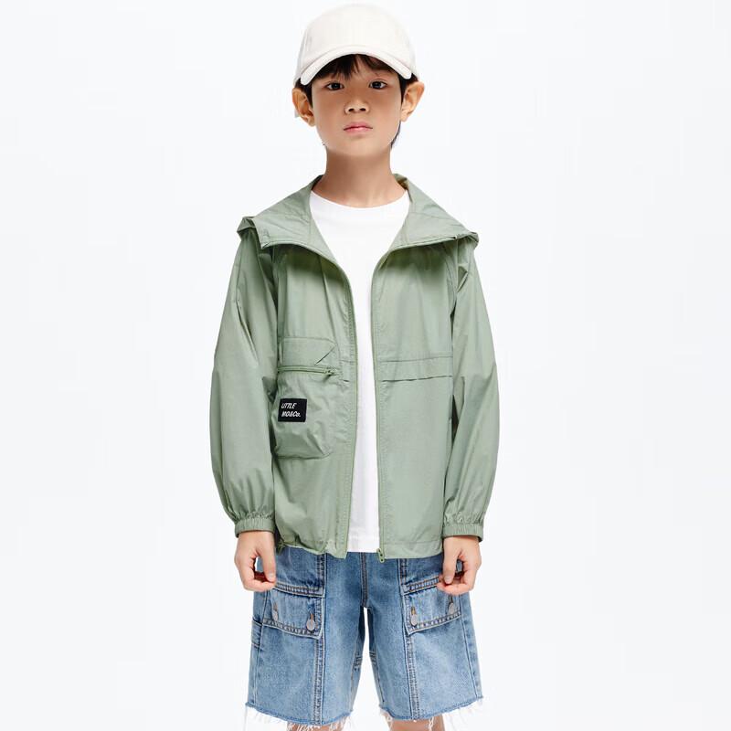 MO&Co. Kids  UPF300+ Cooling Sun Protection Jacket 130