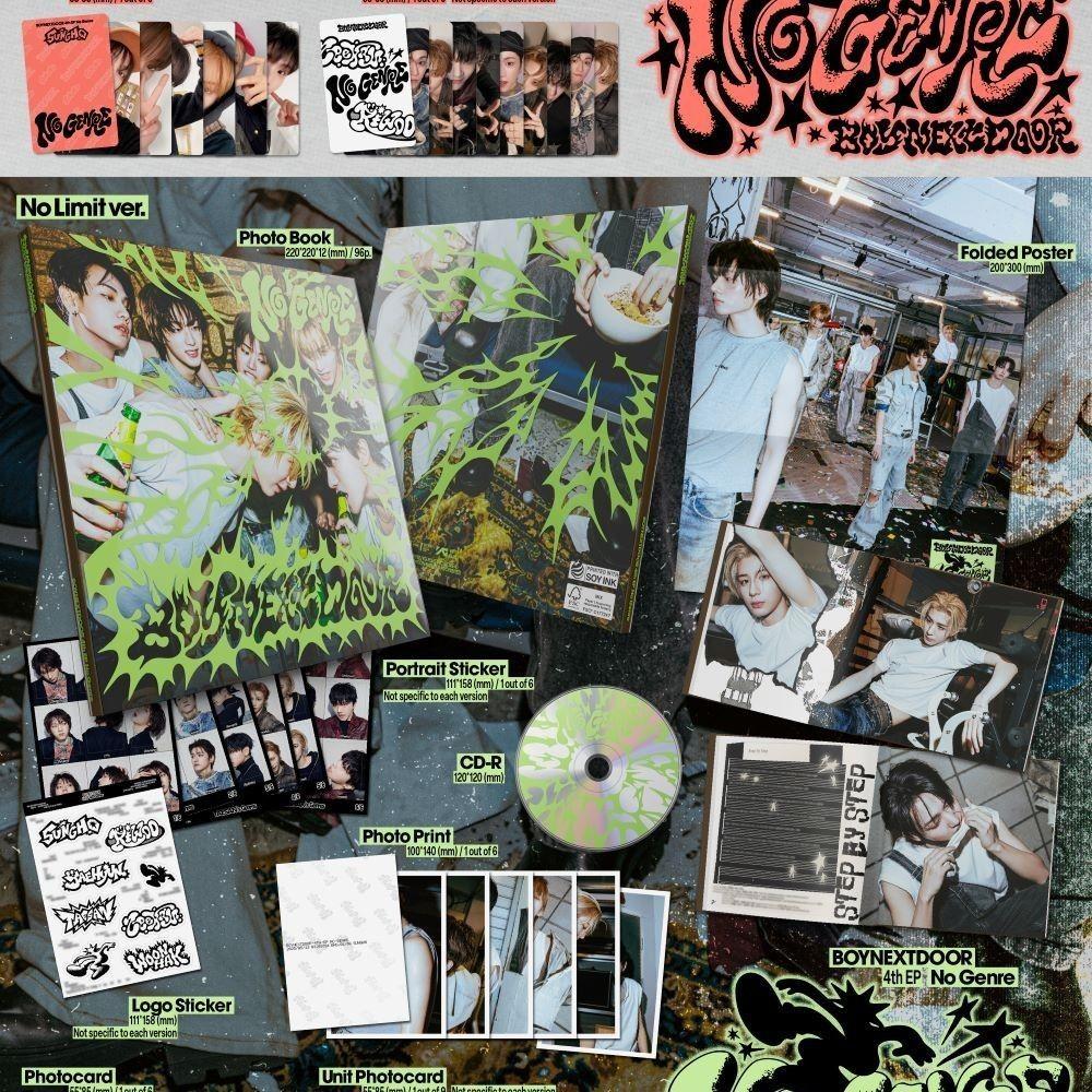 [READY STOCK] BOYNEXTDOOR - 4th EP 'No Genre' (Photobook ver.)