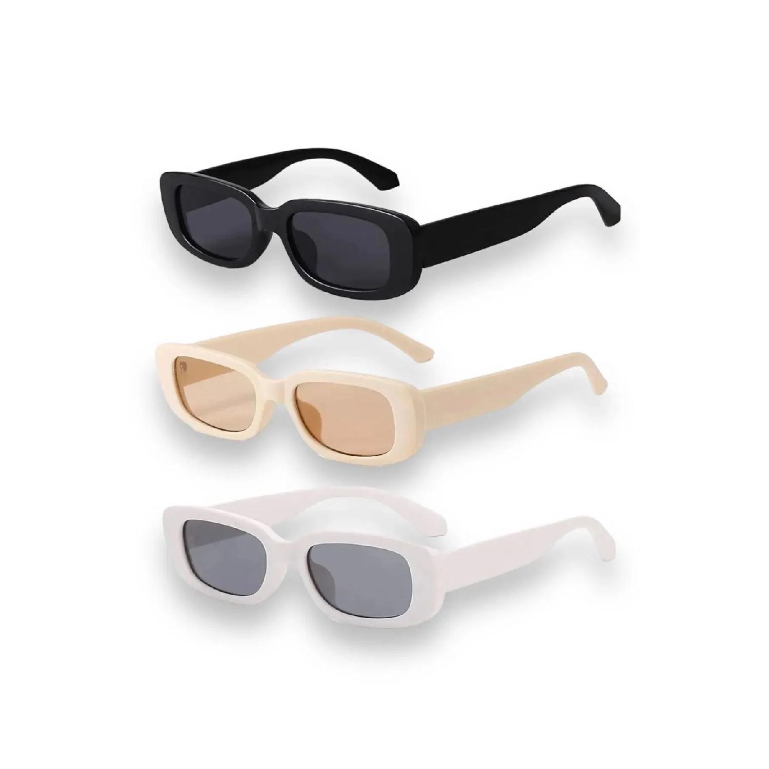 

Unisex Set Of 3 Sunglasses