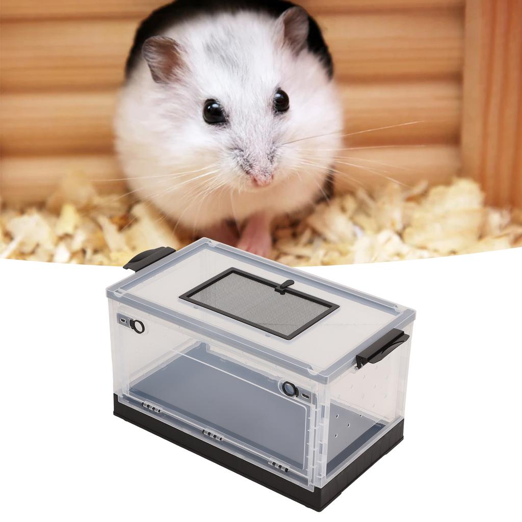 Hamster Transparent Large Breathable Hamster Transparent Cage for Hamster Golden Hamster Chipmunk Cole