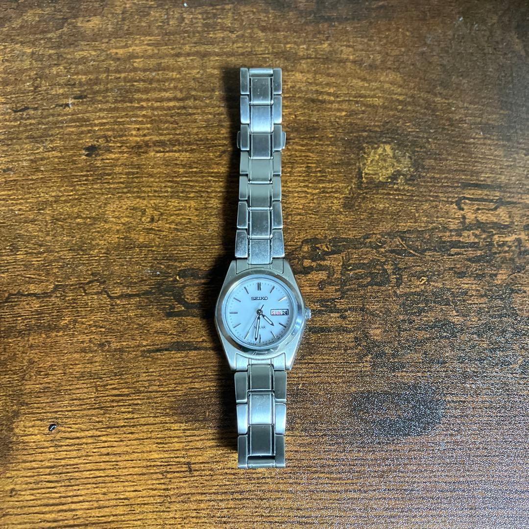 SEIKO V138 Watch Solar Ladies